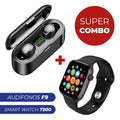 Combo Smartwatch t500 & Audífonos Con Powerbank